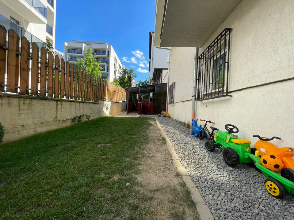 Apartament cu o camera plus terasa in Buna Ziua 34 mp utili mobilat utilat!