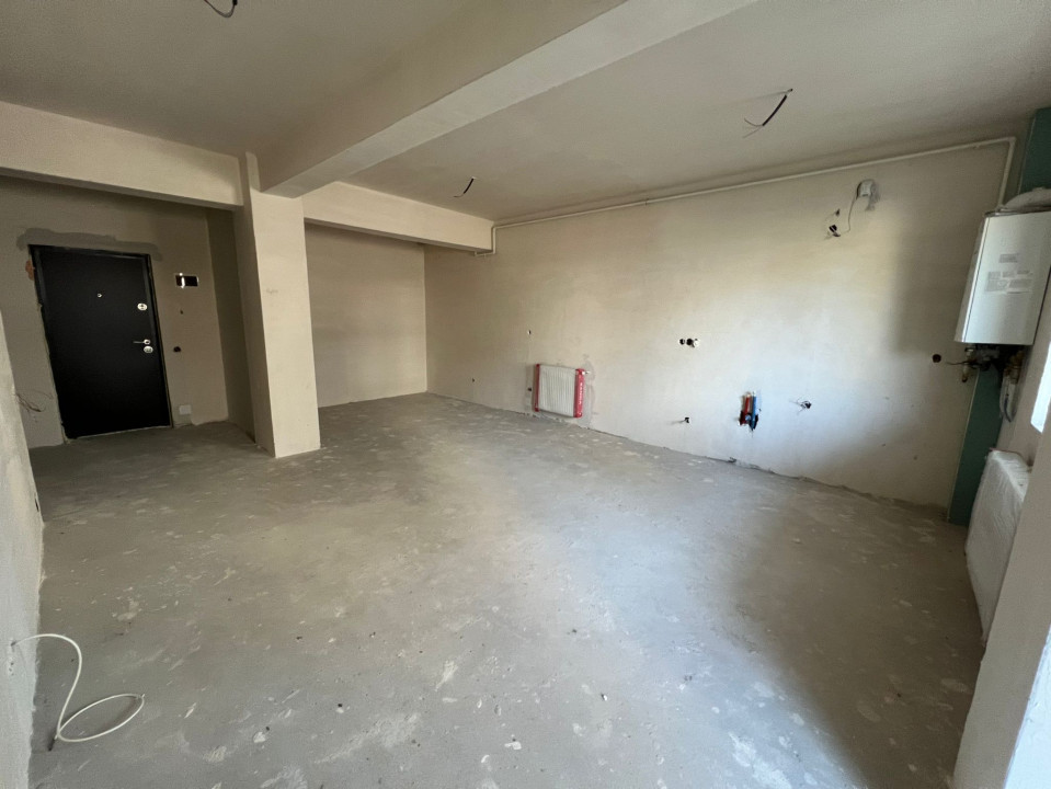 Apartament de 2 camere , semifinisat, 53 mp, in zona Sesul de Sus