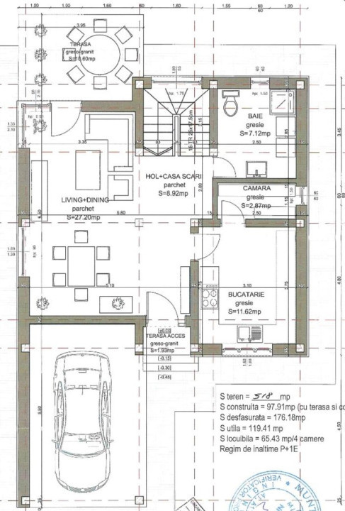 Casa individuala cu gradina 500 mp finisata lux zona KM 17 Jucu de Mijloc