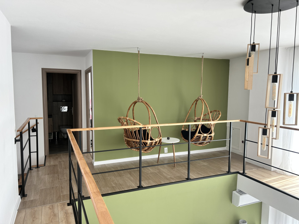 Apartament tip loft, 3 camere, 95 mp, 2 băi, ultrafinisat, zona Semicentrală