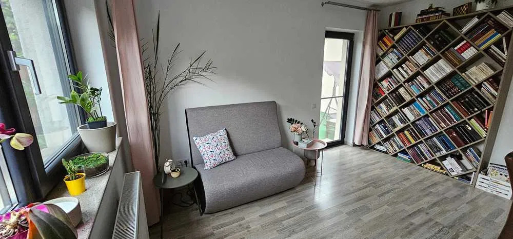 Apartament cu 2 camere Intre Lacuri, cu terasa, gradina si garaj