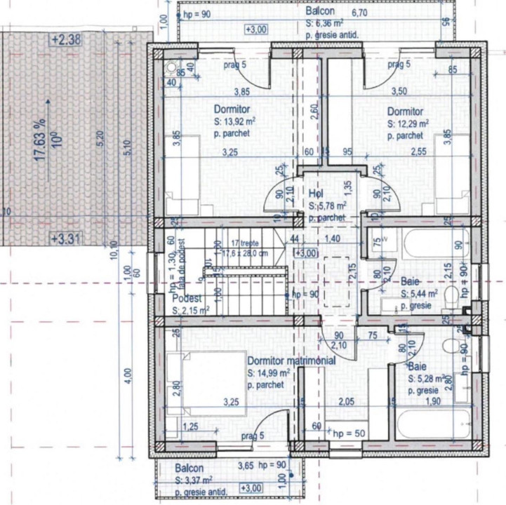 Casa individuala, 120 mp, 4 camere, constructie noua, Zona Capusu Mic