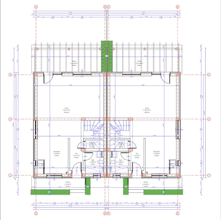 Complex privat de duplexuri, 12 unitati locative, acces privat, zona Avram Iancu