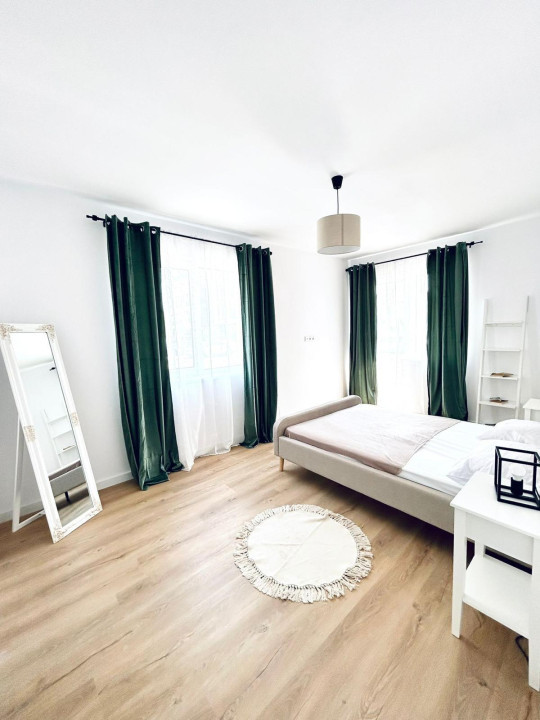 Apartament cu 3 camere, gradina, 2 parcari, cartier Terra