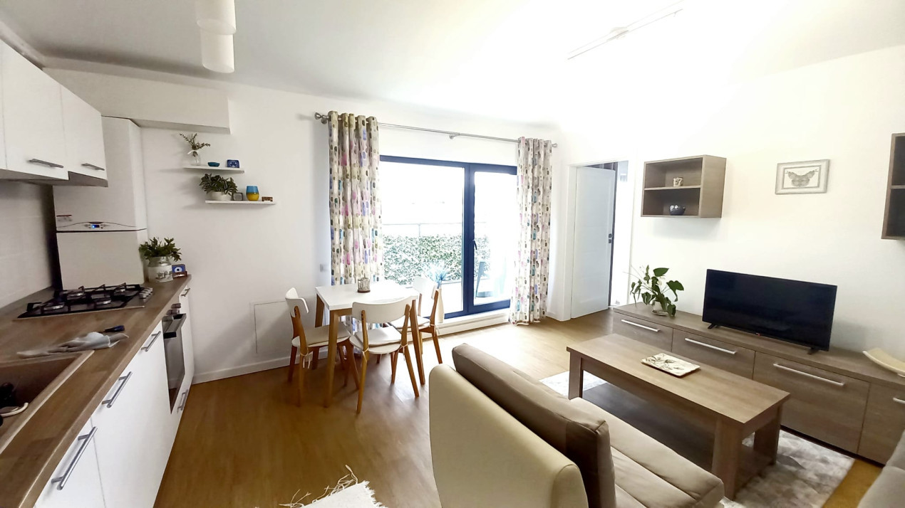 Apartament 2 camere 42 mp, terasa,parcare subterana ,zona Vivo (Metro)