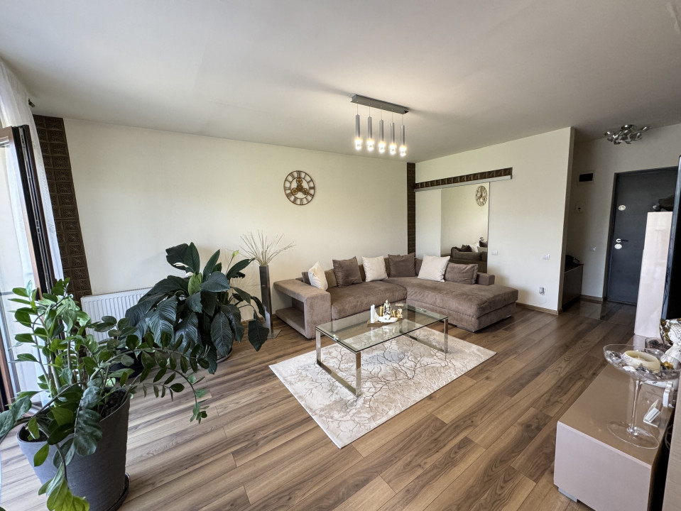 Apartament de 2 camere,modern,60.13mp utili,2 parcari,Zona Muzeul Apei