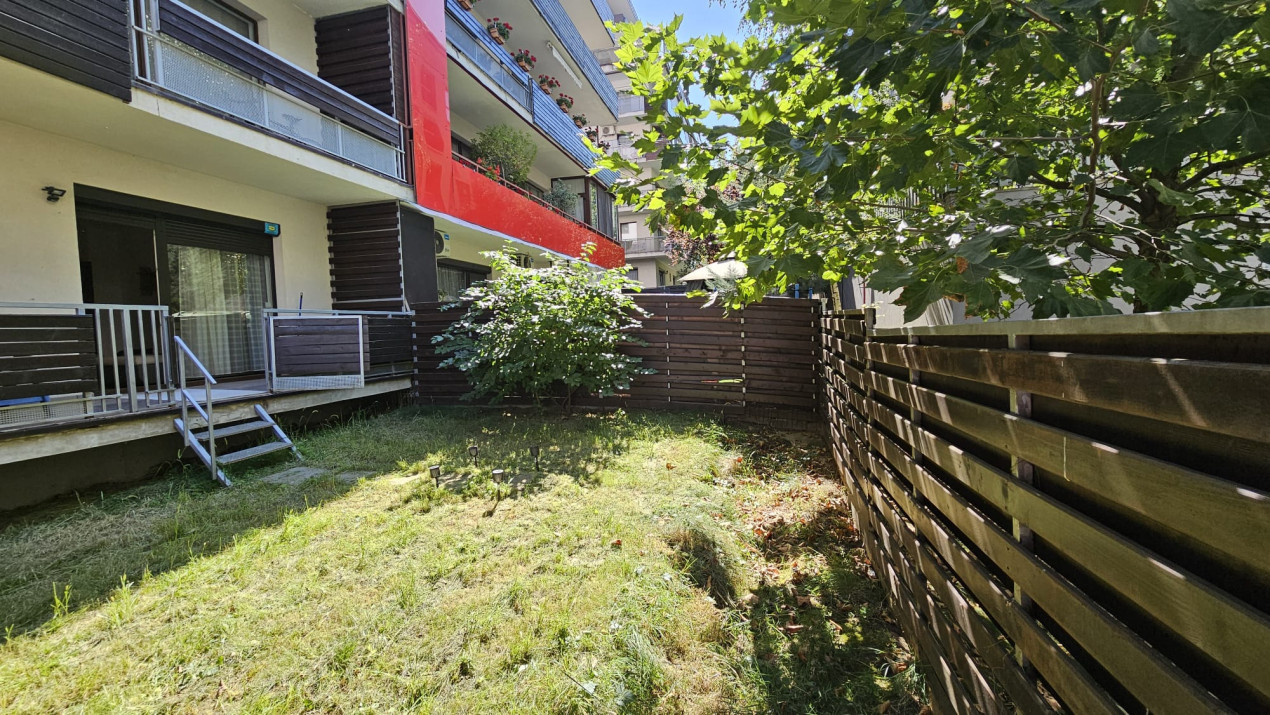 Apartament cu grădină, mobilat și utilat, orientare vestică, cartier Buna Ziua