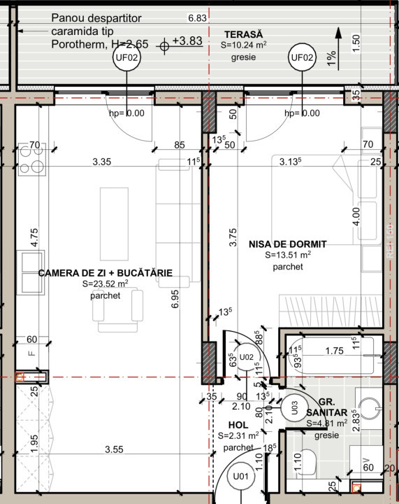 Ansamblu Rezidential cu apartamente de 1, 2 si 3 camere, Zona Eroilor