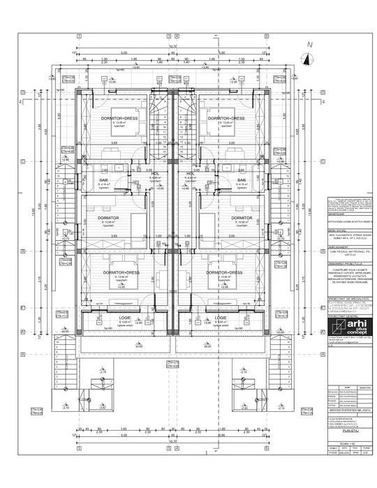 Duplex, 120 MP, Semifinisat, Feleac plus teren de 380 MP li ber