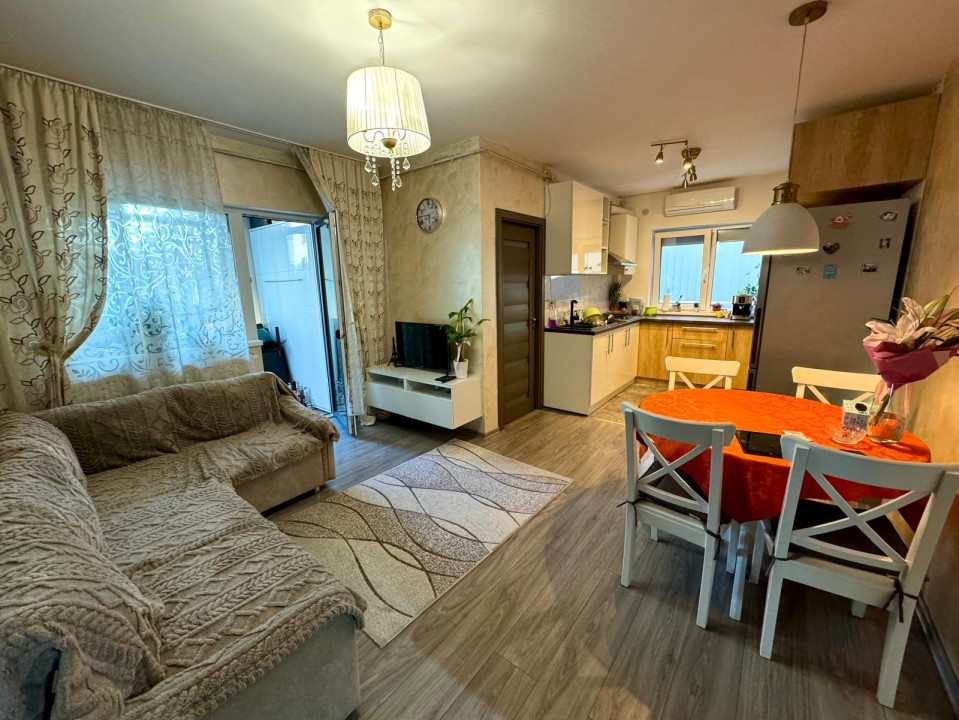 Apartament 3 camere, 61 mp, gradina 150 mp, parcare, cartier Borhanci