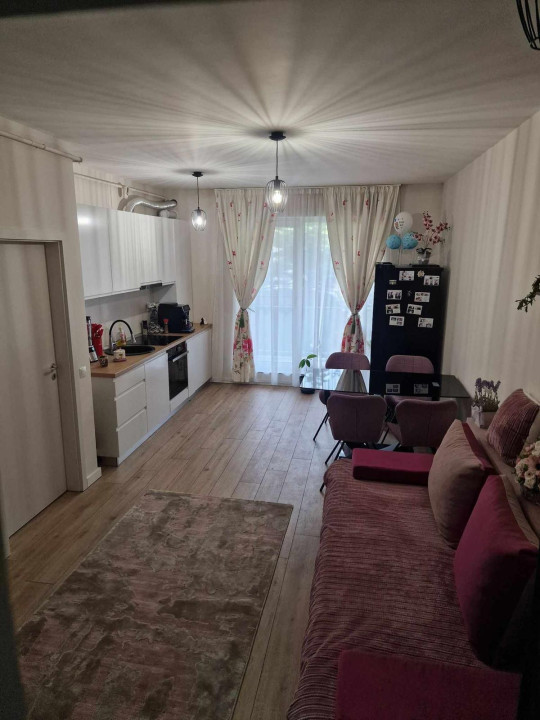 Apartament cu 2 camere, la cheie, gradina 41mp, parcare subterana Beta Residence