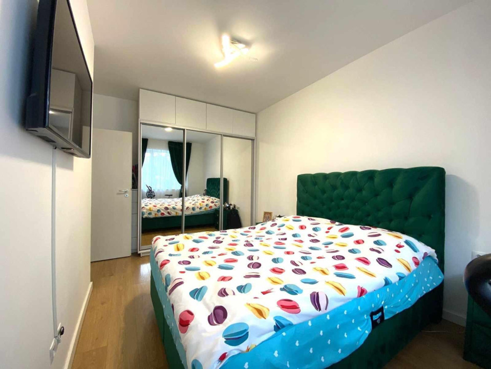 Apartament cu 2 camere, la cheie, gradina 41mp, parcare subterana Beta Residence