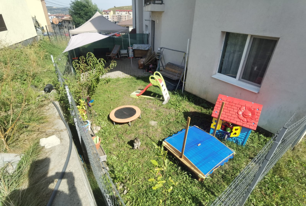 Apartament 3 camere cu grădina