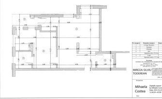 Apartament de 2 camere, 53,4 mp, balcon 3,9 mp, garaj, zona Eroilor