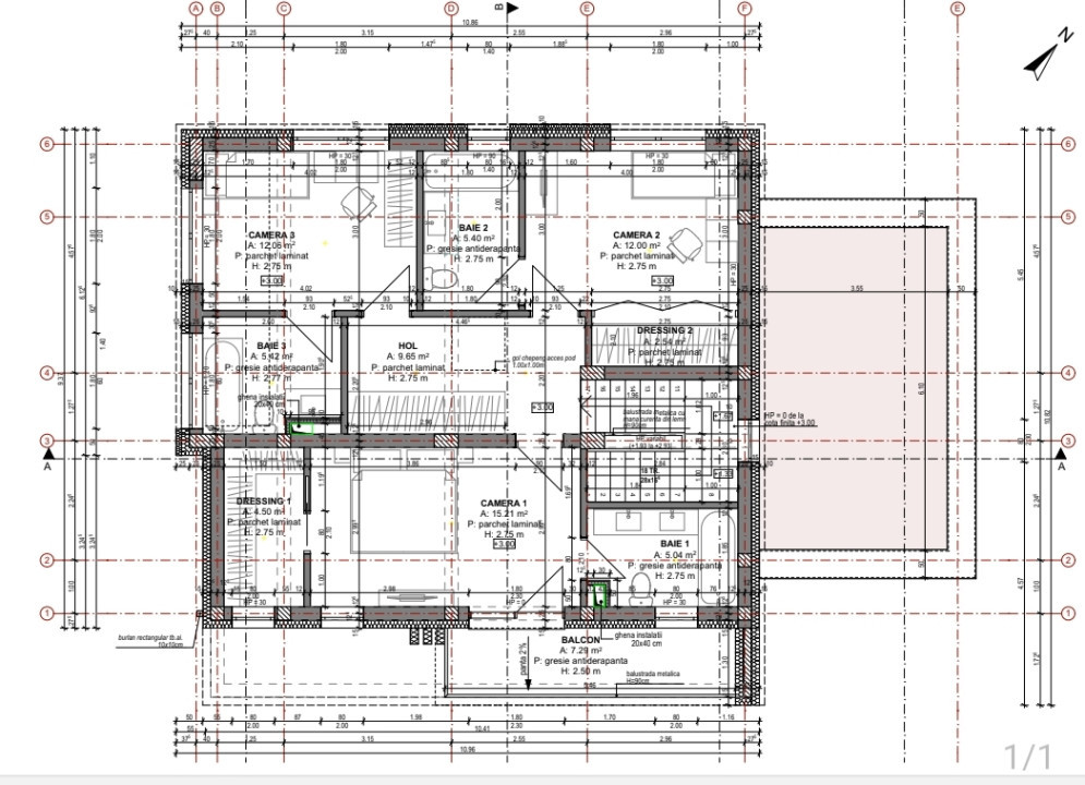 Casa individuala, 140mp utili, garaj, teren 588mp, Roata Faget