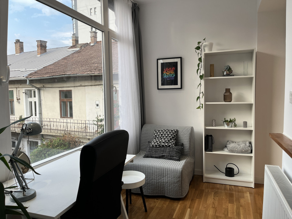 Apartament 3 camere, mobilat si utilat, etaj 1, zona Baritiu