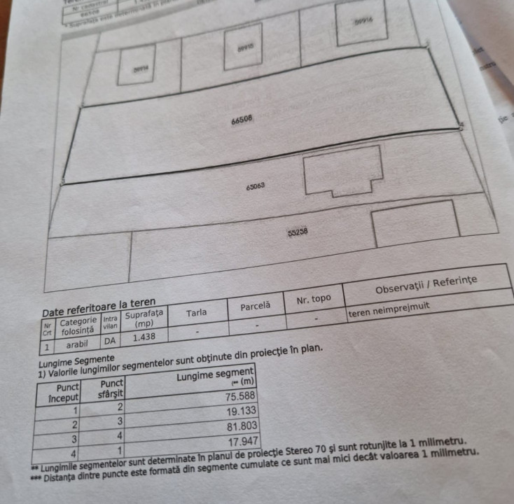 Teren Intravilan 1438mp Floresti,  Valea Garbaului