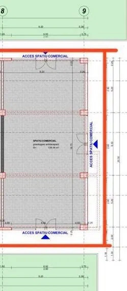 Spatiu comercial, 140mp, zona Aurel Vlaicu 