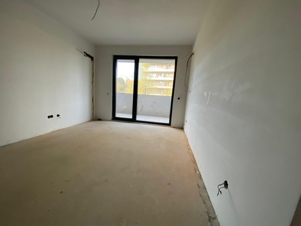 Apartament cu 3 camere decomandate, semifinisat, 74 mp, Rozelor Residence