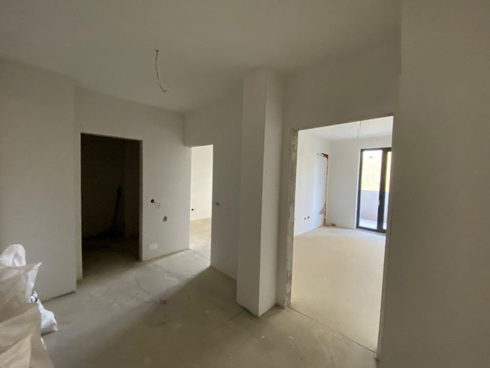 Apartament cu 3 camere decomandate, semifinisat, 74 mp, Rozelor Residence