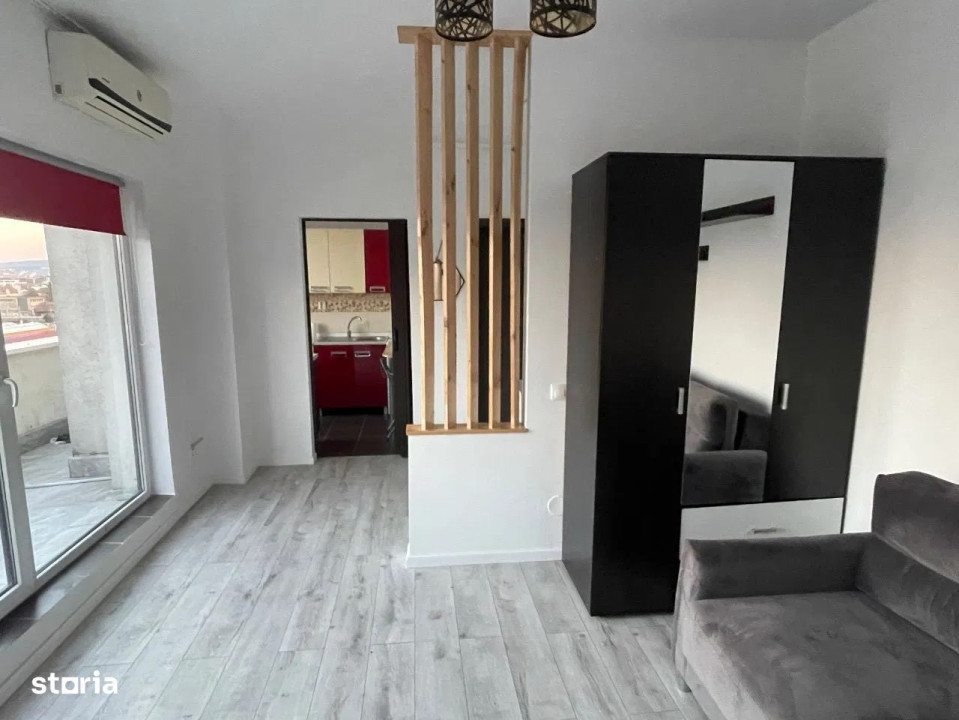 apartament cu o camera suprafata de 28 mp situat in Dimbu Rotund zona Autogara