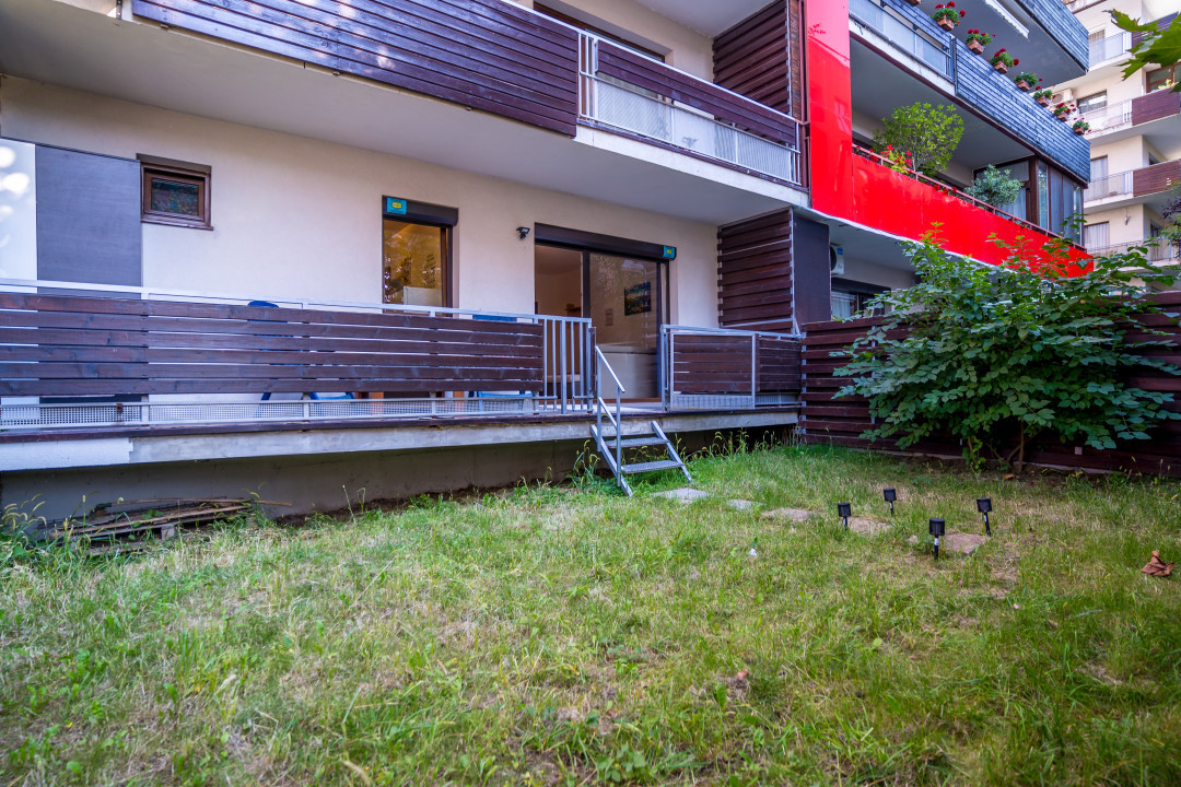 Apartament 1 camera cu gradina, Bonjour Residence