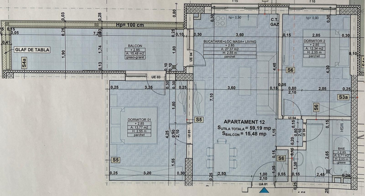 Apartamente finisate intr-un ansamblu rezidential de TOP, Cu rate la dezvoltator