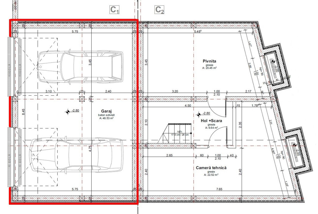 Duplex 4 camere, 156mp, in cartierul Dimbu Rotund