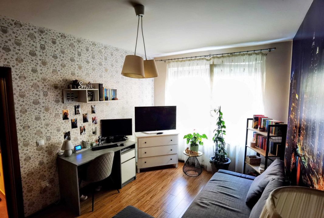 Apartament 2 camere decomandate 53mp, balcon+parcare, zona Baciu