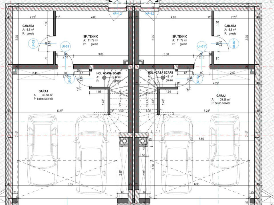 Duplex nou in cartierul Dambul Rotund