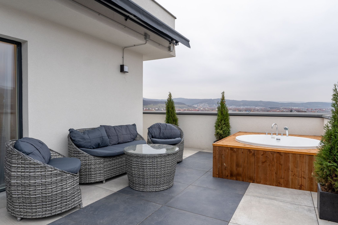 Penthouse, 4 camere, 89.4 mp, Ultramodern, La Cheie, Zona Avram Iancu