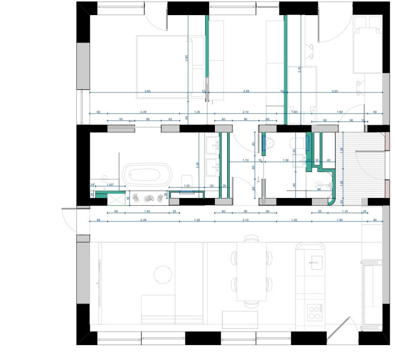 Ap cu 4 camere, 100mp de gradina, LIFT, piscina, jacuzzi, Europa