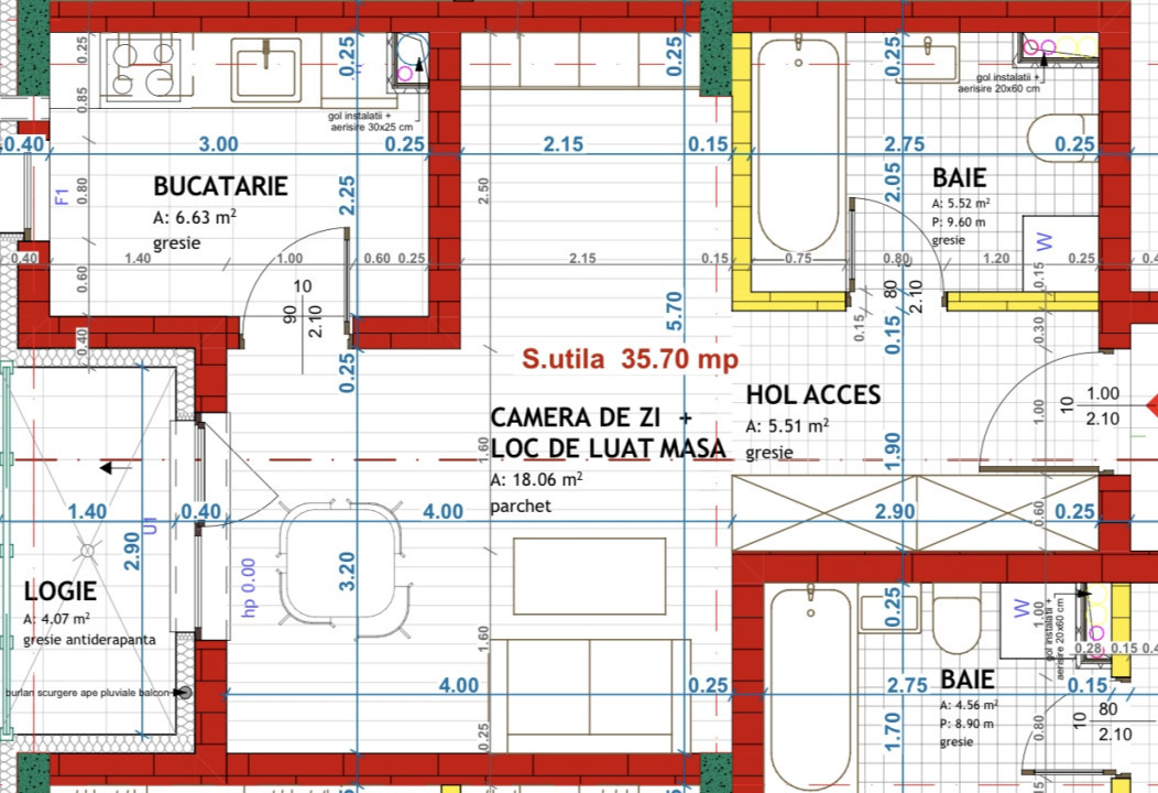 Ansamblu Rezidential de 1-2-3 camere, 35-70 mp, Finisat, Zona Eroilor