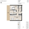 Apartament cu 3 camere, 63,8mp, intermediar, Semicentral