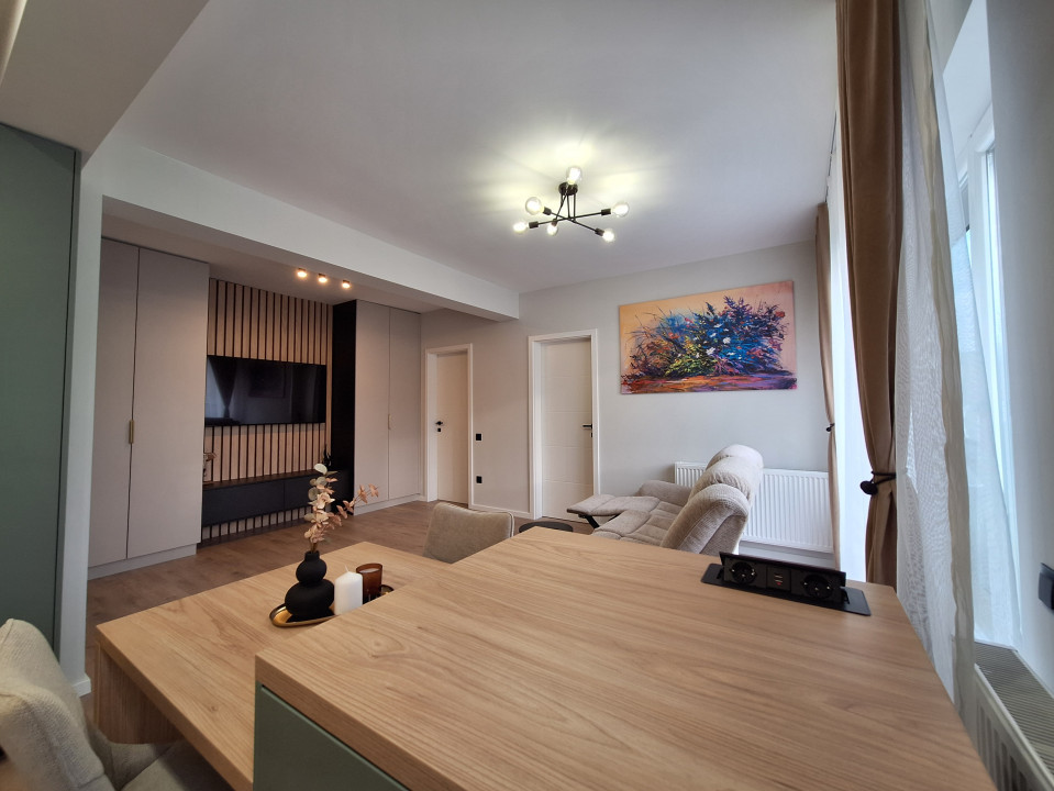 Apartament ultrafinisat, terasa, zona Terra