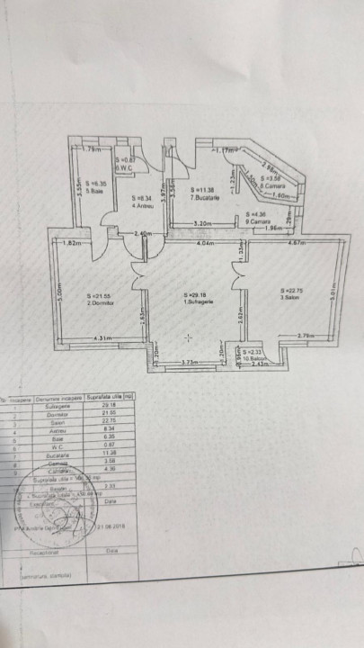  Oportunitate investitie apartament cu 3 camere, 108 mp, zona Centrala