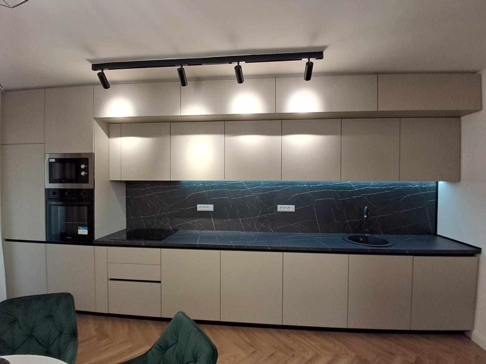 apartament cu 2 camere,terasa  si parcare subterana