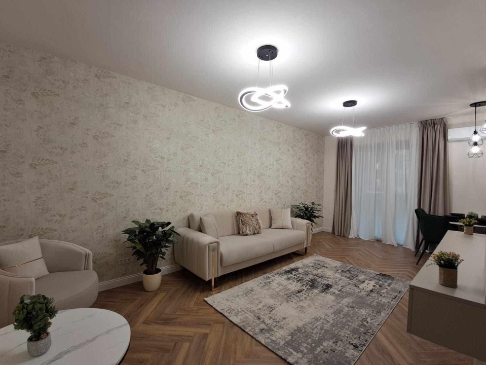 apartament cu 2 camere,terasa  si parcare subterana