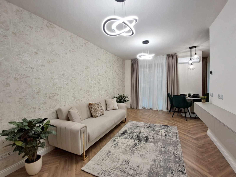 apartament cu 2 camere,terasa  si parcare subterana