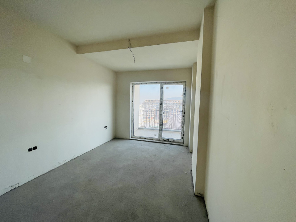 Apartament 3 camere semifinisat, 57,68 mp, zona Eroilor Floresti