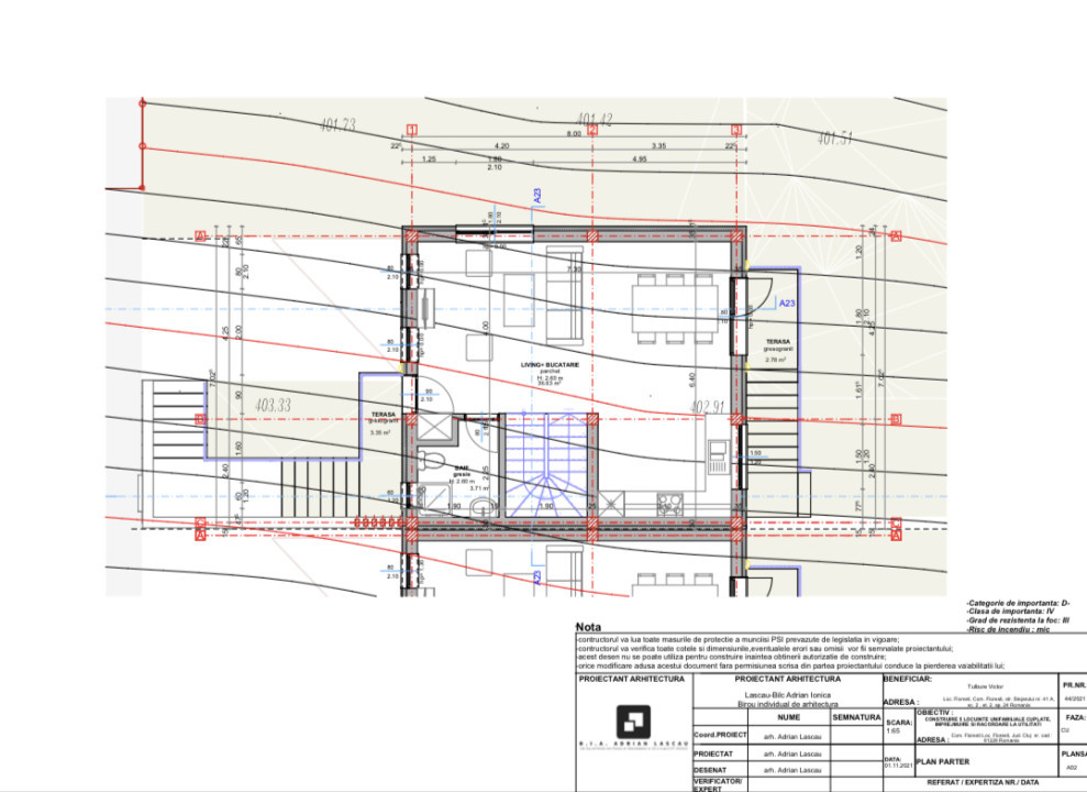 Duplex Panoramic, 120 mp, 160 teren, terasa circulabila, zona Teilor