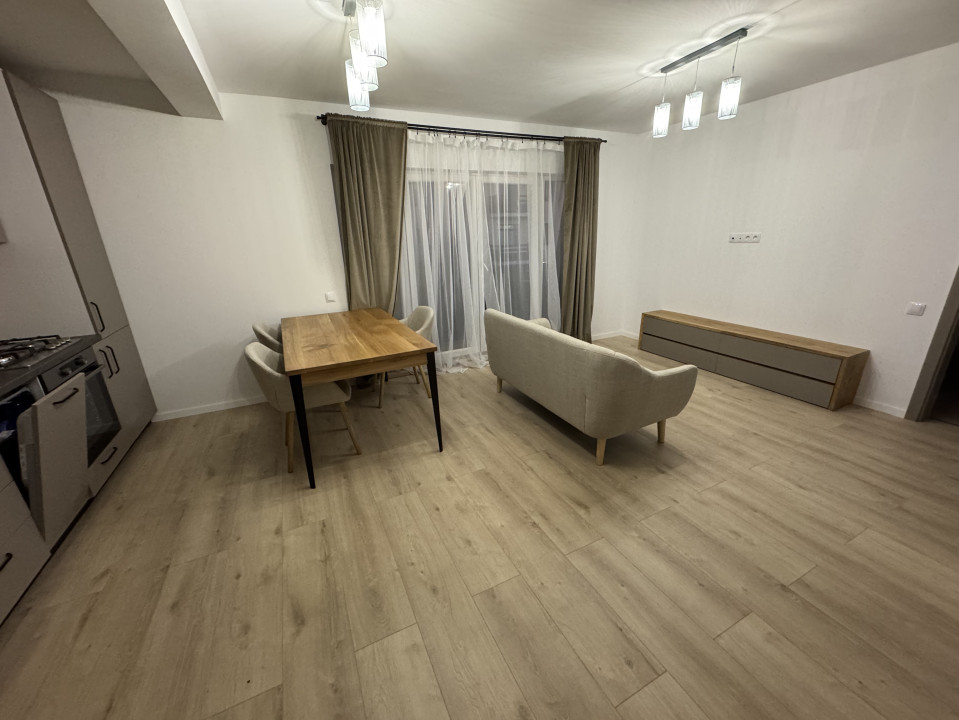 Apartament 3 camere,58 mp, finisat, mobilat la cheie, Baciu