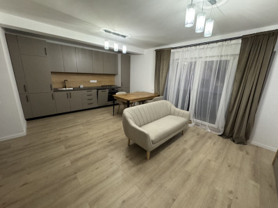 Apartament 3 camere,58 mp, finisat, mobilat la cheie, Baciu