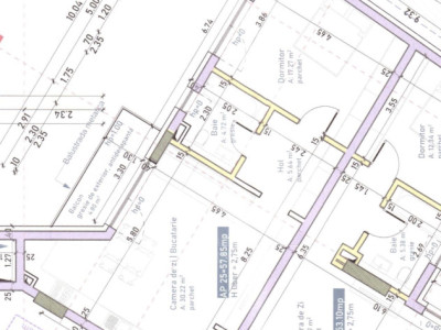 Oportunitate! Apartament 2 camere, 57,85 mp, finisat, bloc nou, Marasti