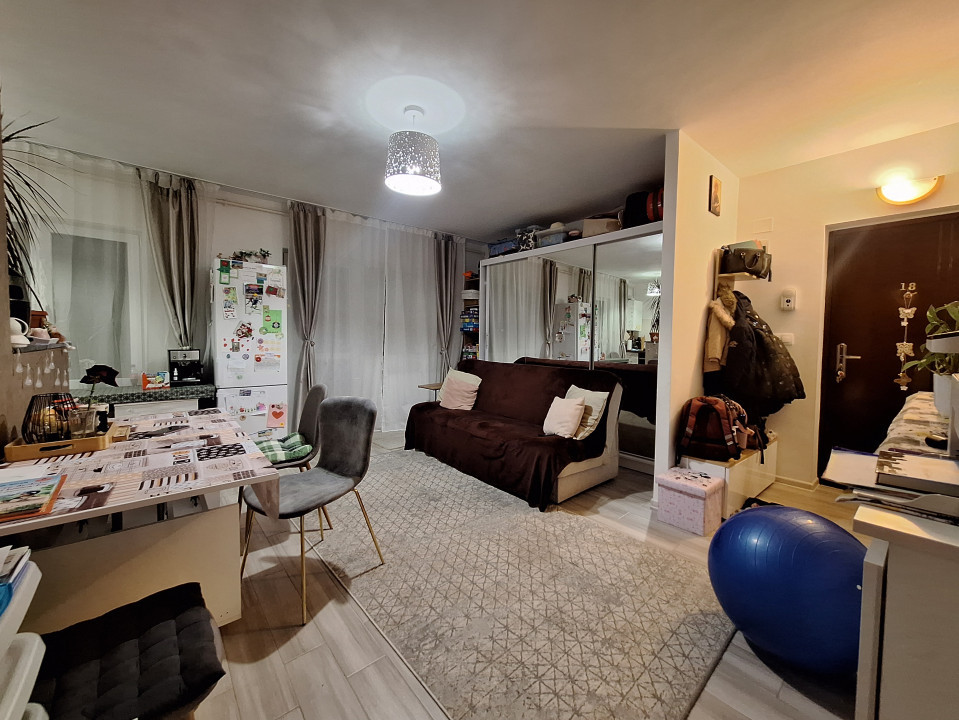 Apartament cu 2 camere, 41,3 mp, parcare, zona Stejarului