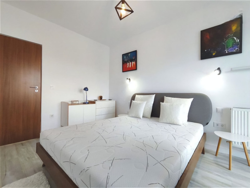 Apartament 2 camere, finisat, mobilat, 85 mp