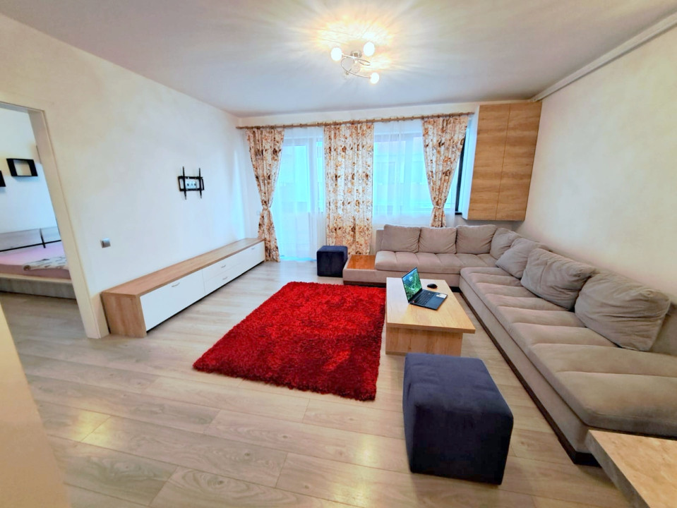 Apartament cu 2 camere, 51,4 mp, parcare, balcon, zona Sub Cetate