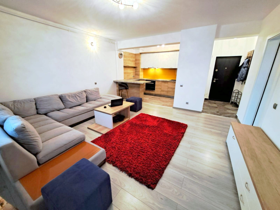 Apartament cu 2 camere, 51,4 mp, parcare, balcon, zona Sub Cetate