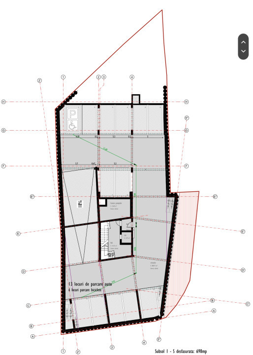 Teren 904 mp pentru bloc, faza PUD, strada Paris