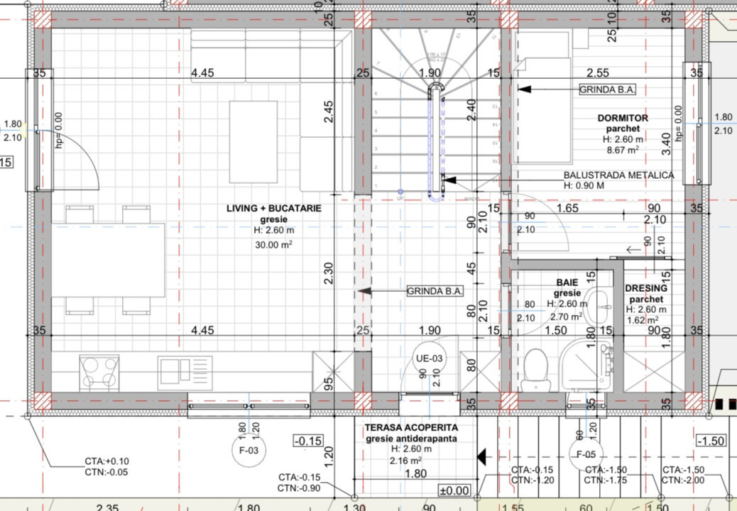 Casa tip duplex, 5 camere, 120 mp, garaj, teren liber 200 mp, Fagului